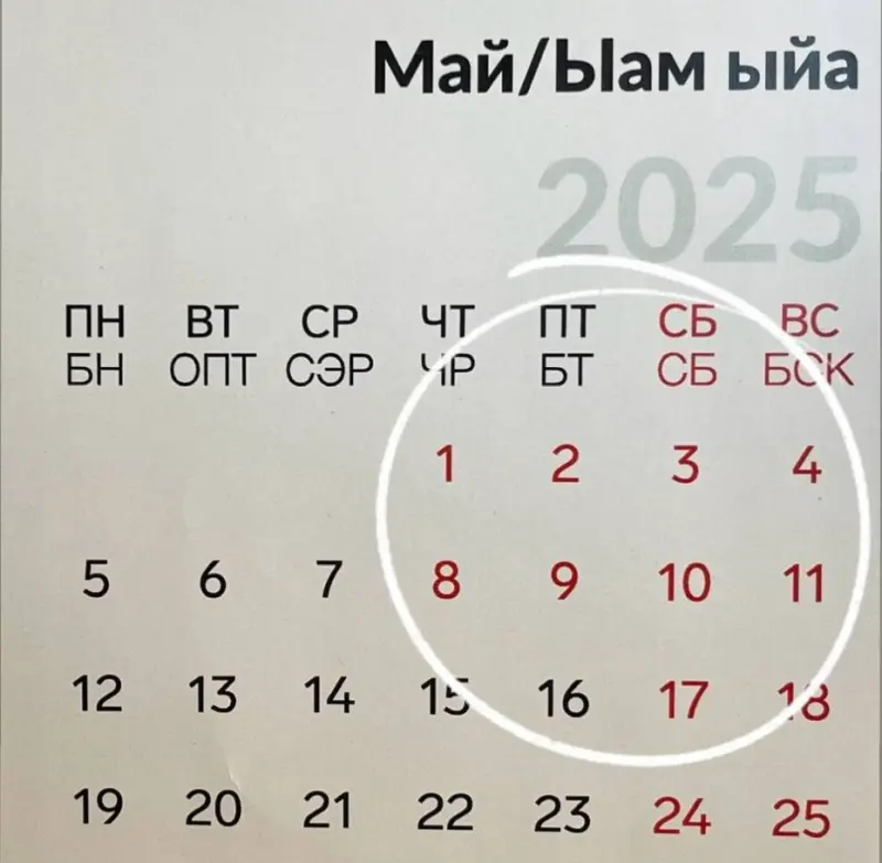 Майские праздники: как отдыхаем в 2025 году?