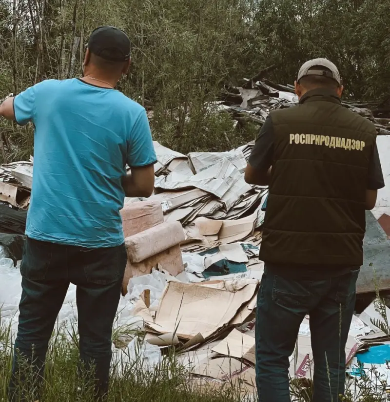 В Якутске выявлена свалка мусора — ее устроили нелегальные перевозчики