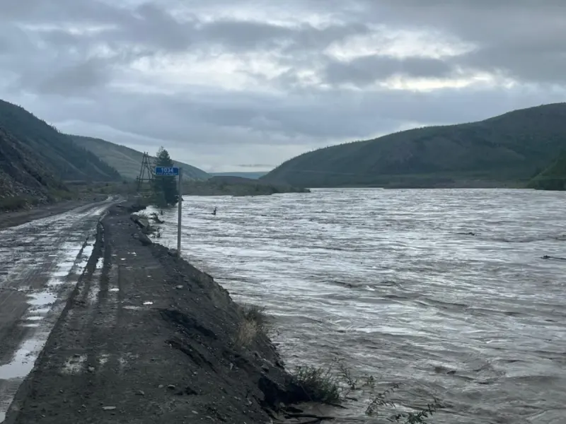 В Оймяконском улусе продолжается подтопление населенных пунктов