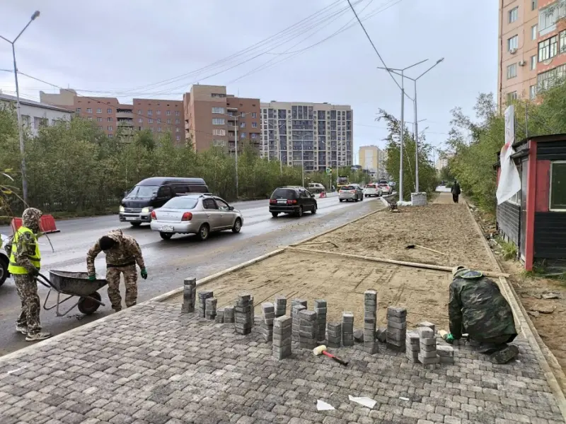 С субботы по воскресенье перекроют движение транспорта на улице Ойунского в Якутске