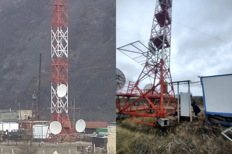 В Депутатском установлена базовая станция формата LTE