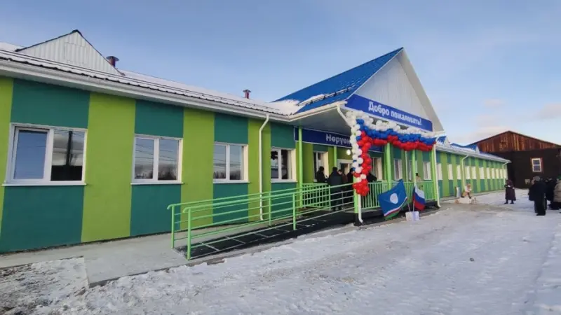 В посёлке Заречный Олёкминского района Якутии открыли новую школу