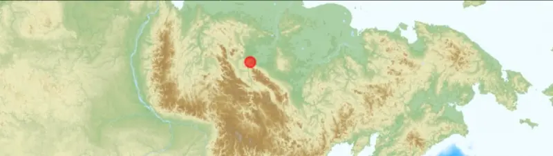 Землетрясение магнитудой 4.8 зарегистрировано в Якутии