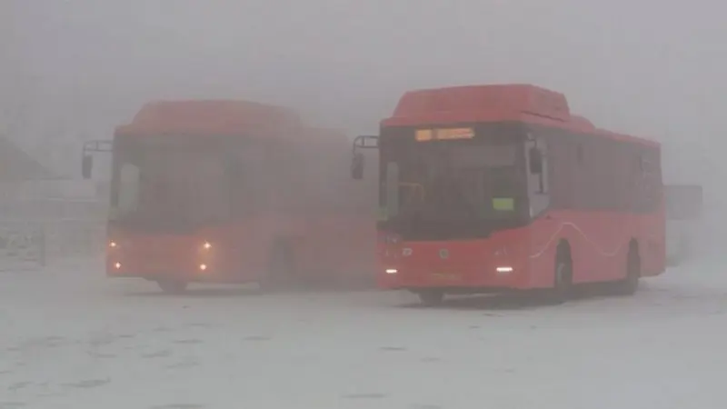 Межмуниципальные автобусы в Якутии временно не ходят из-за холодов