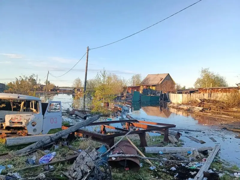 В Усть-Майском районе подтопило почти 30 дворов