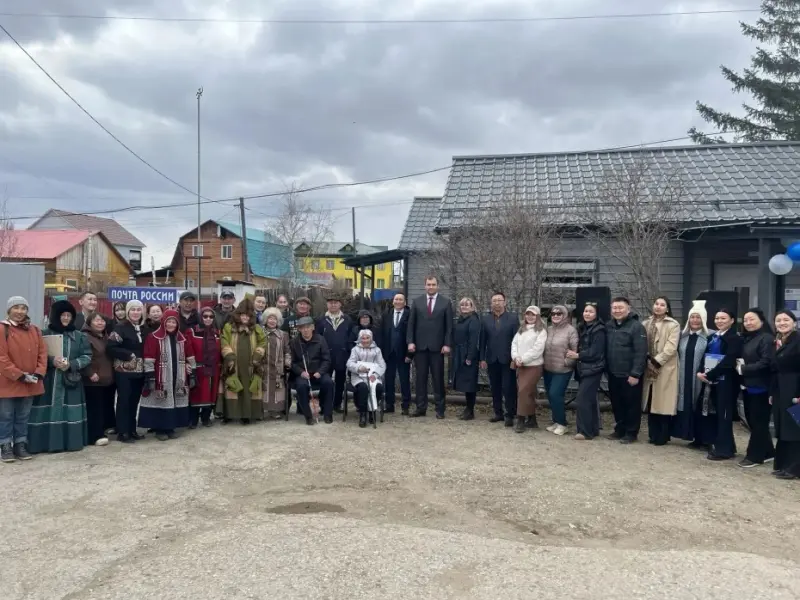 В Хатассах капитально отремонтировали почту