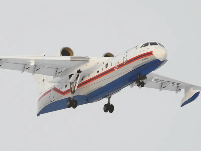 В Якутию направлен самолёт-амфибия Бе-200  для борьбы с половодьем