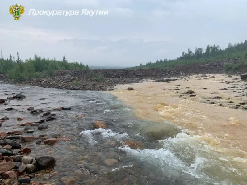 Недропользователь загрязнил реку Рэдэргэ