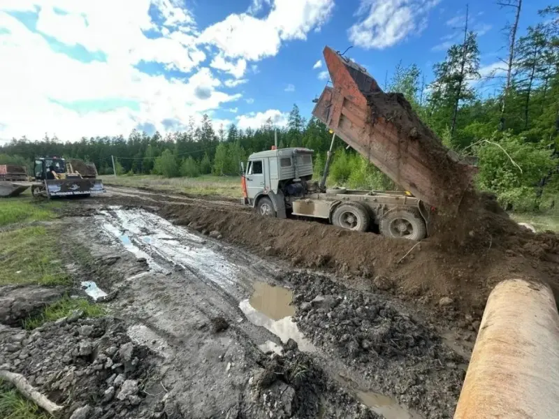 Завершается второй этап ремонта дороги «Борогон – Танда»