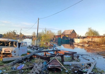В Усть-Майском районе подтопило почти 30 дворов