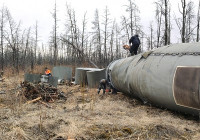 В Вилюйском районе проводят замеры радиационного фона ракеты-носителя, упавшей еще в декабре