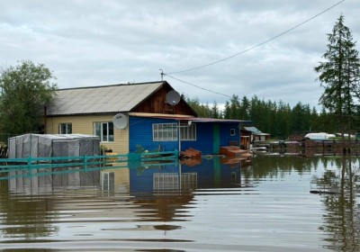 Неожиданный паводок: Поселок Сайды ушёл под воду
