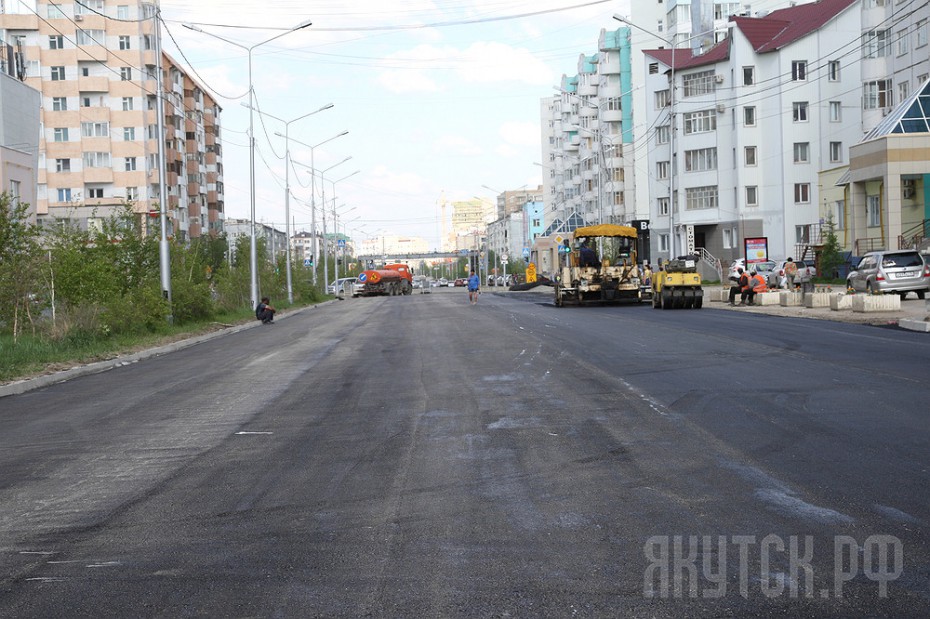 В Якутске отремонтировано более 81 км дорог