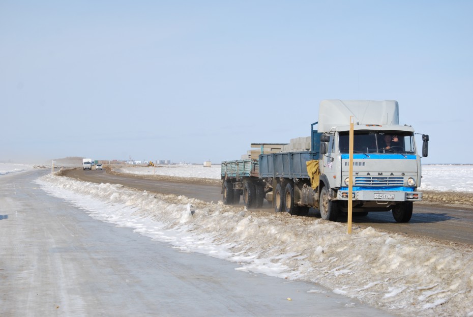 Грунтовый автозимник трассы А-331 «Вилюй» в Якутии закроют 1 апреля