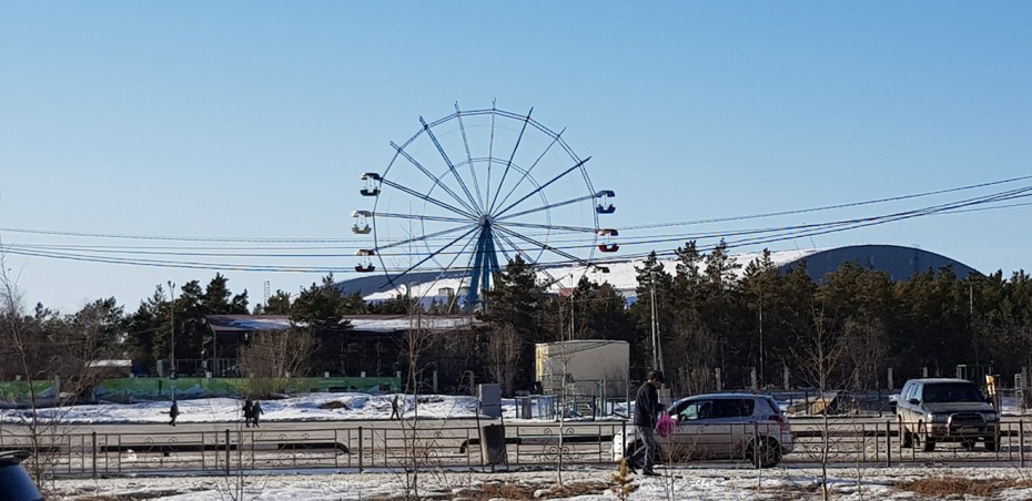 В городском парке появится новое колесо обозрения