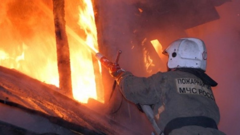 В Мархе ликвидировано возгорание частного дома