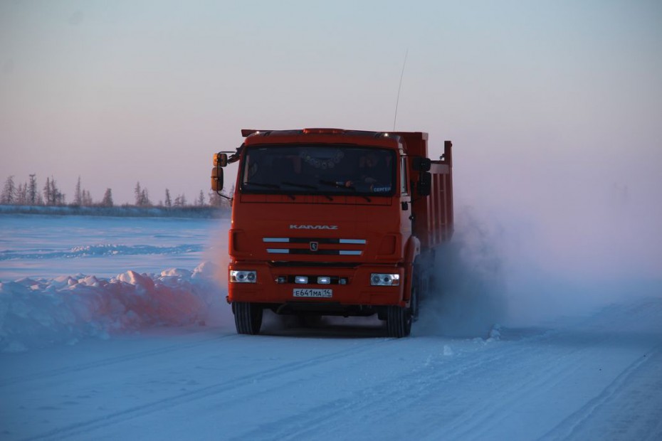 Снижена грузоподъемность на автозимнике "Арктика"