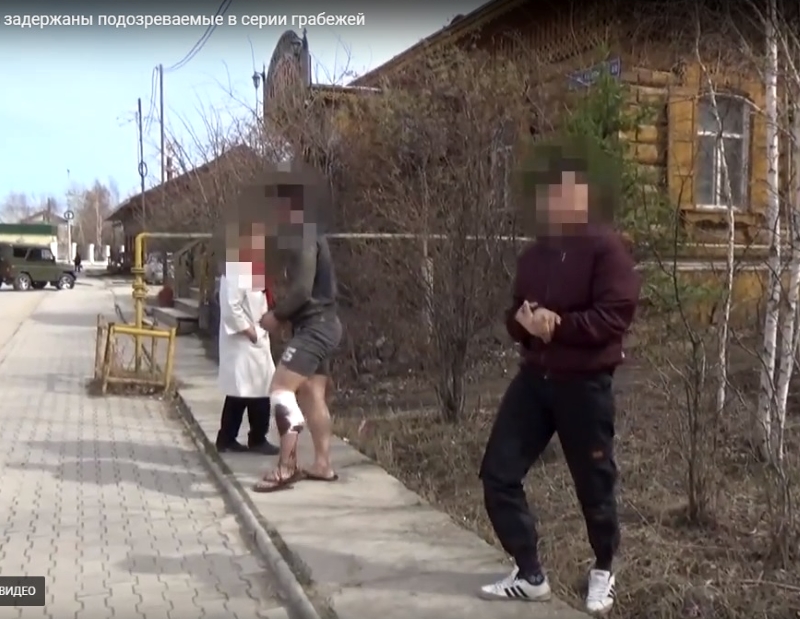 В Якутске задержаны подозреваемые в серии грабежей