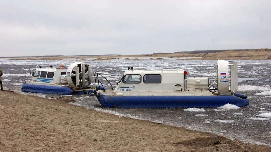 Возобновились перевозки Якутск – Нижний Бестях на катерах с воздушной подушкой