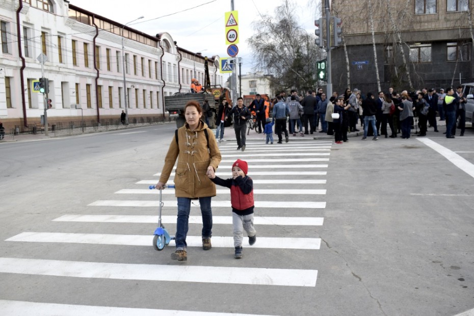 Активисты открыли улицу Кирова в Якутске