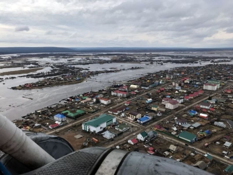 Паводок привел к подтоплению дворов в Таттинском и Чурапчинском районах