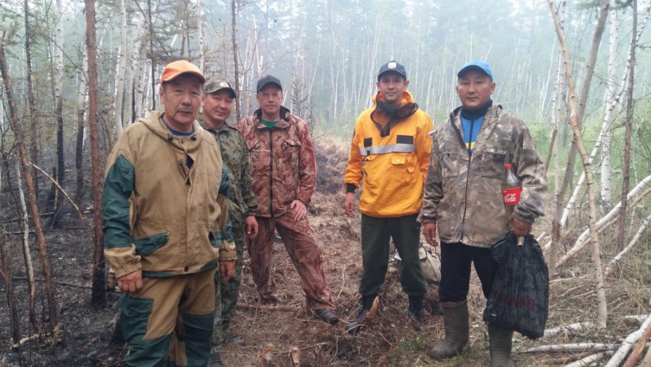 Ликвидирован лесной пожар на территории ресурсного резервата "Белоозерский"