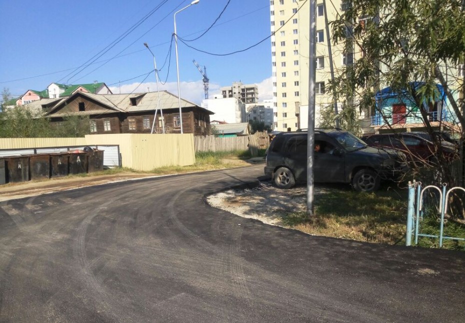 В Якутске отремонтировали дорогу к онкологическому диспансеру