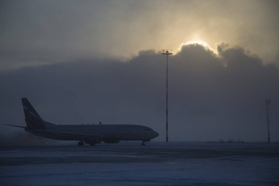 Туман помешал четырем самолетам приземлиться в аэропорту Якутска