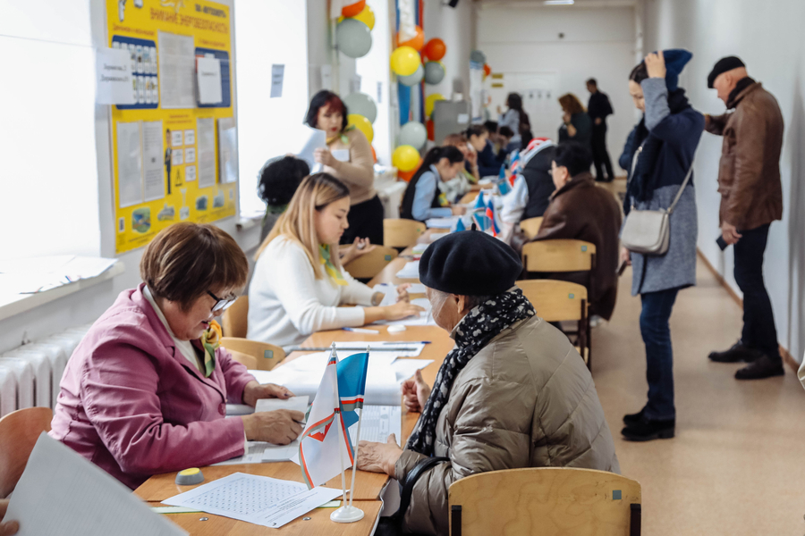 В Якутии по состоянию на 15 часов явка избирателей составила 33,98 процентов