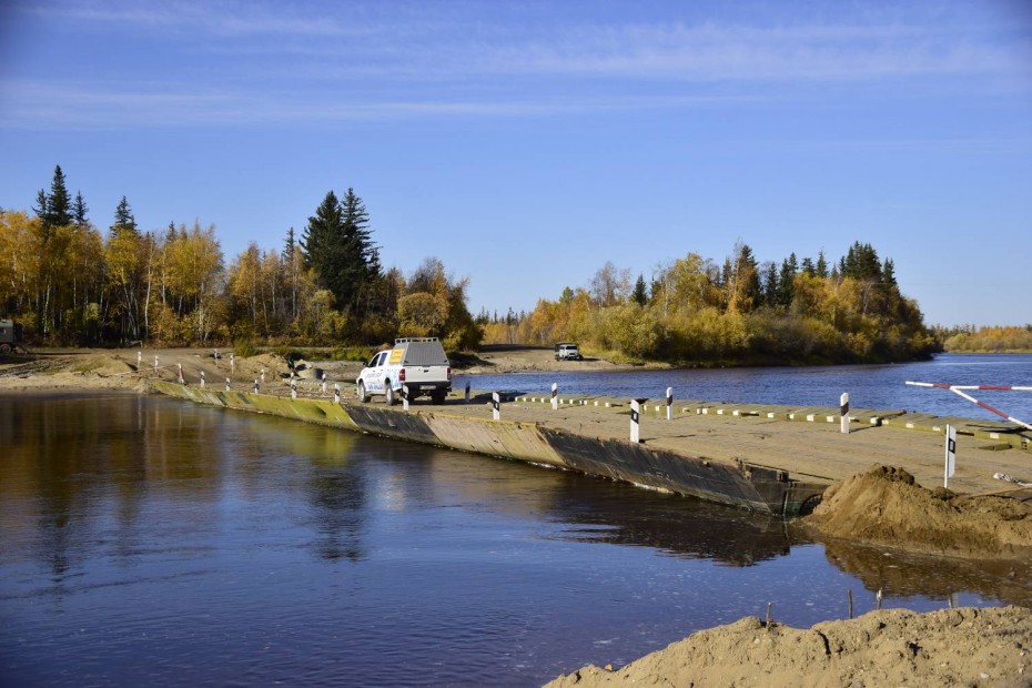 Демонтаж наплавного моста через реку Оччугуй-Ботуобуя будет проведен 10 октября