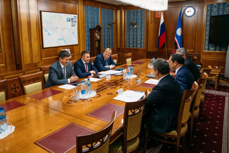 Председатель Байкальского банка Сбербанка встретился с главой Якутии