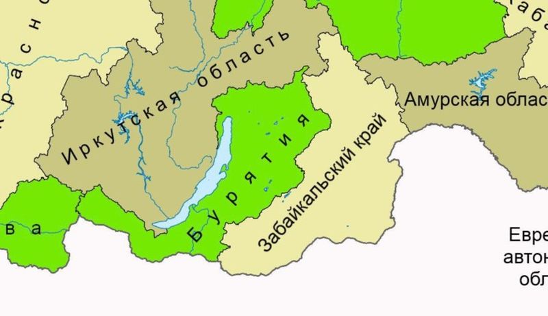 Бурятия и Забайкальский край перешли в состав Дальневосточного федерального округа