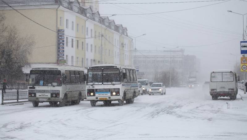 Изменение схемы движения маршрутов № 18 и №25 в Якутске с 1 января 2019 года