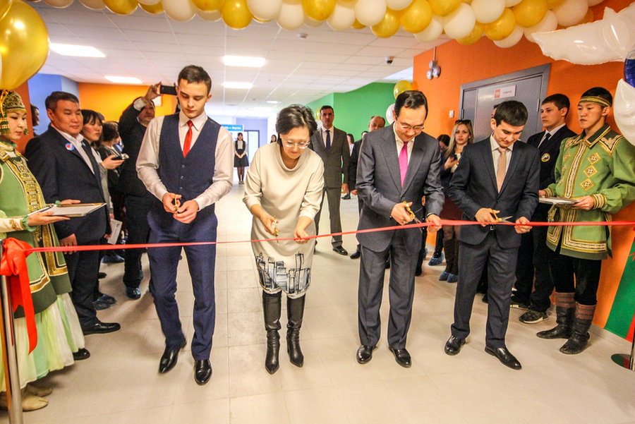 В Якутске открыли новое здание школы № 25