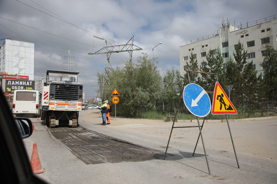 В Якутске установлен общественный контроль за капитальным ремонтом дорог