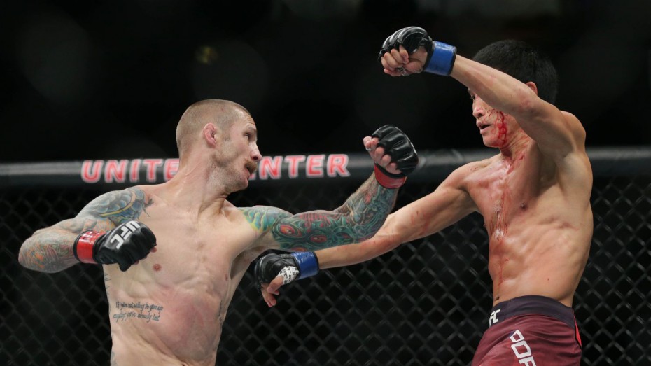 Григорий Попов проиграл Эдди Вайнленду в дебютном бою в UFC