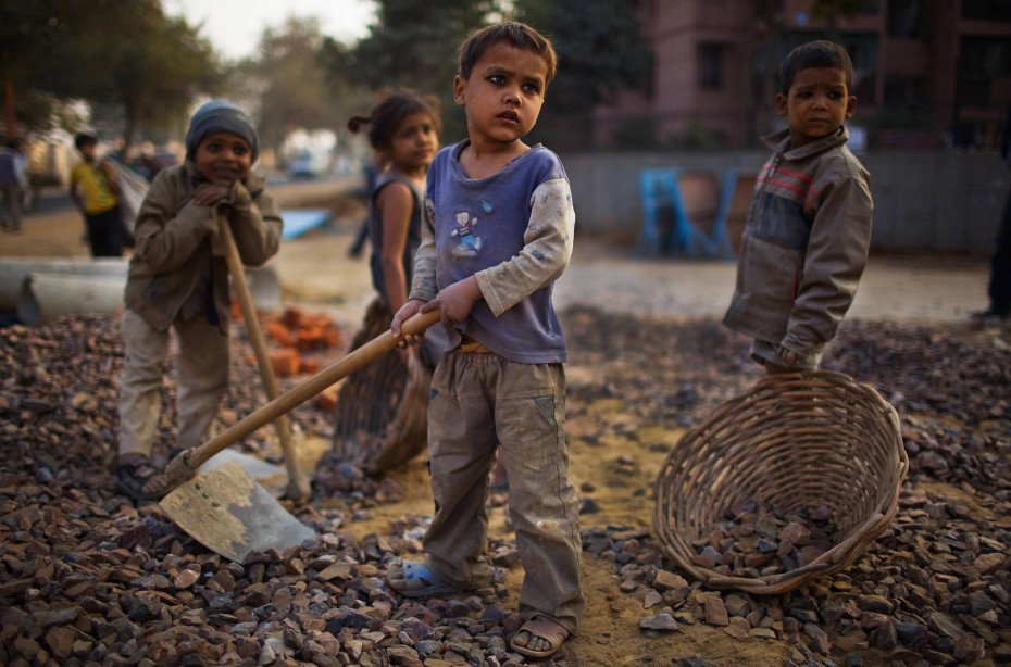 В трудовом рабстве по данным ООН в мире находятся более 150 миллионов детей