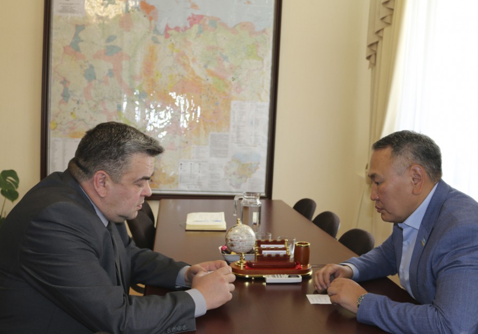 Сахамин Афанасьев встретился с советником главы Рослесхоза