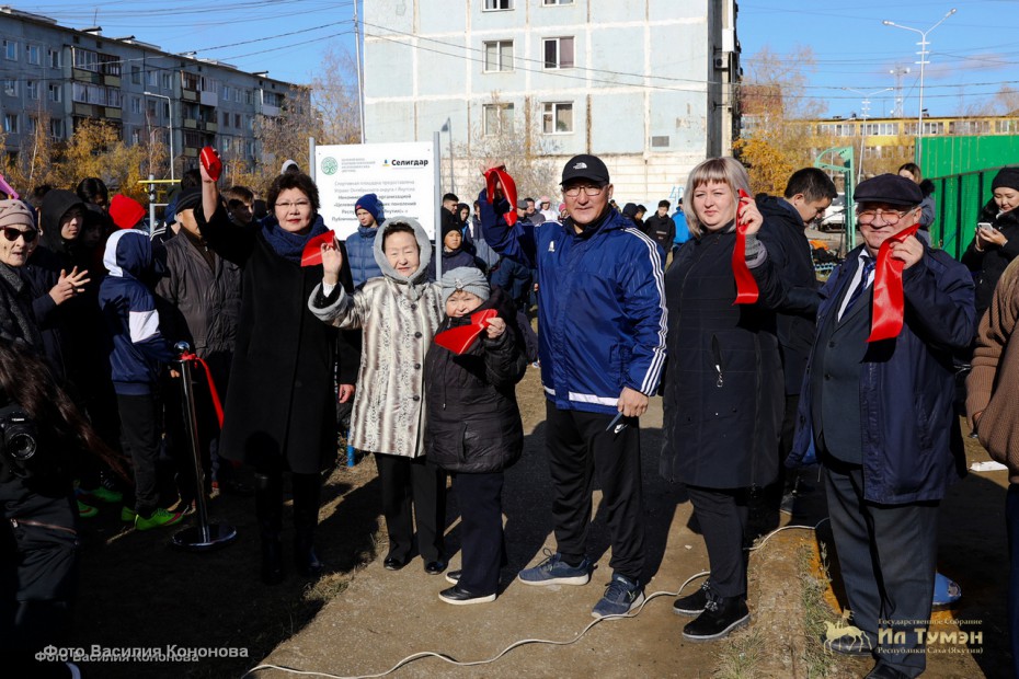В Якутске открылась новая многофункциональная площадка для отдыха и спорта