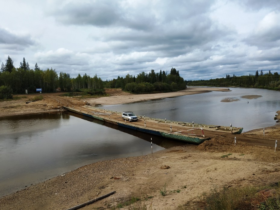 Демонтаж наплавных мостов через реки Тюкян и Оччугуй-Ботуобуя запланирован на 5 октября