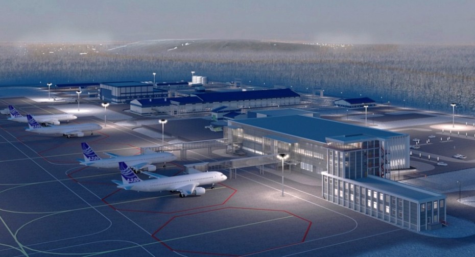 В Мирном построят новый аэропортовый комплекс