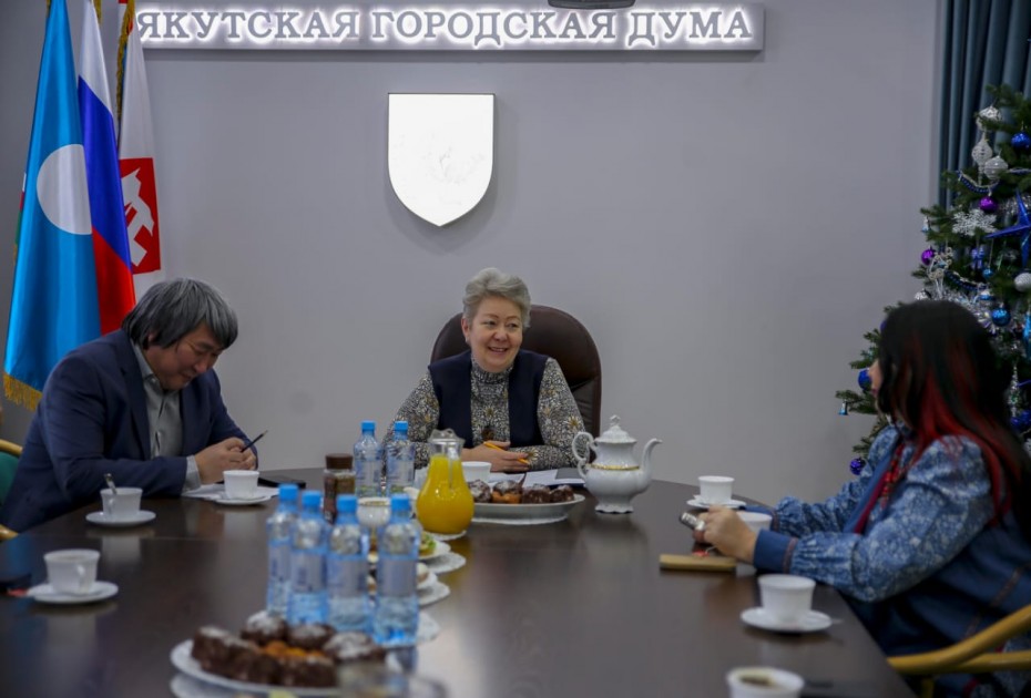 В Якутской городской Думе поздравили журналистов