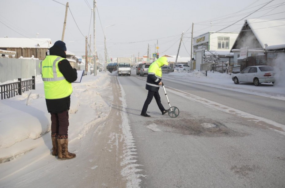 Ремонт некачественно сделанных дорог выполнят по гарантийным обязательствам подрядчики в Якутске