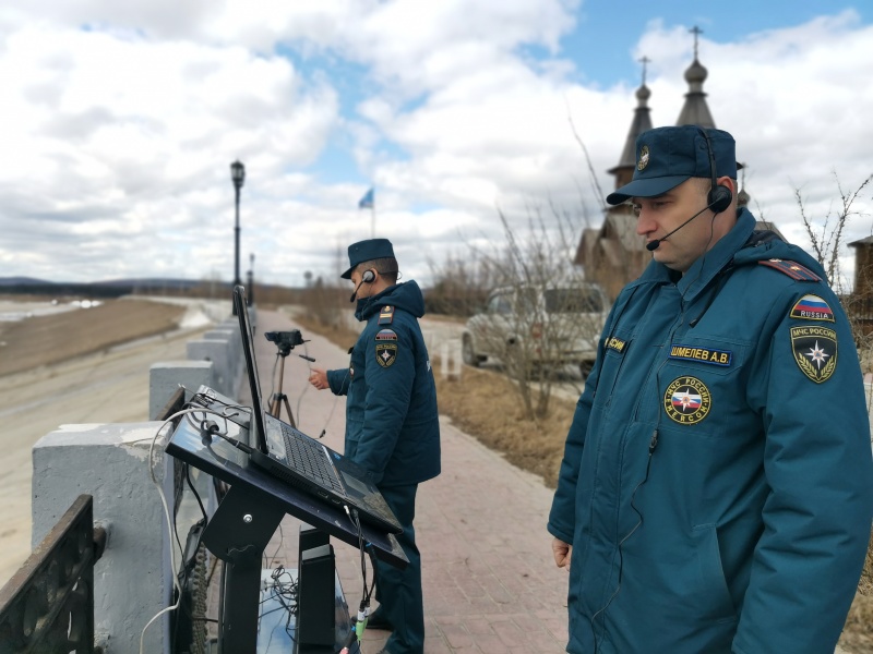 Паводковая обстановка на территории Якутии по состоянию на 9 часов 30 апреля 2020 года