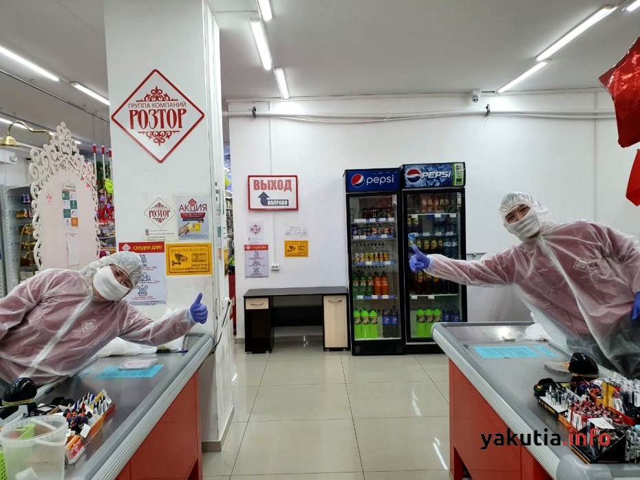 Магазины в Якутске обеспечены запасами социально значимых товаров на несколько месяцев