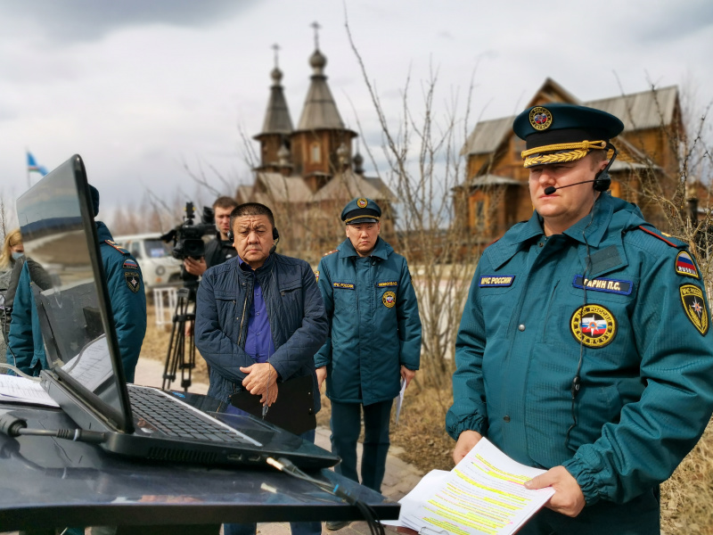 Глава регионального управления МЧС России прибыл на территорию Ленского района