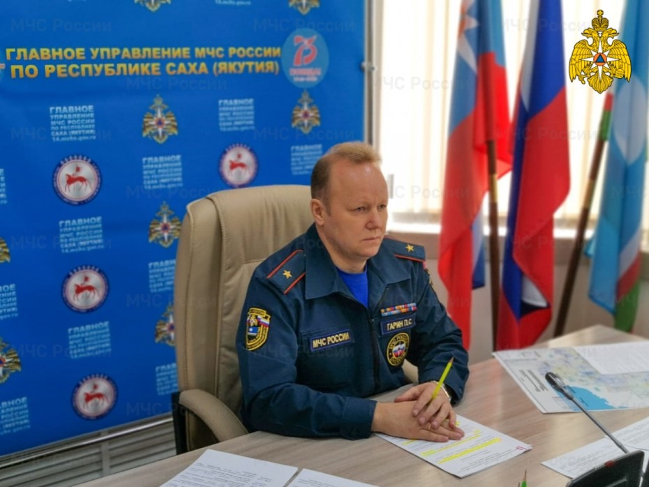 Павел Гарин: на особом контроле находится лесопожарная обстановка на территории Усть-Алданского и Хангаласского районов