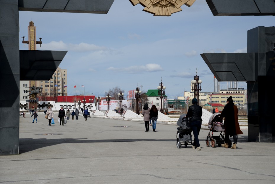 Город оживился: В Якутске после нерабочих дней стало заметно больше людей