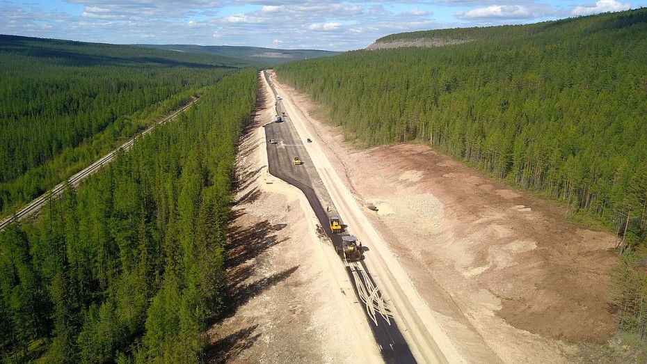 На трассе А-360 «Лена» в Якутии ликвидируют 12-километровый грунтовый разрыв