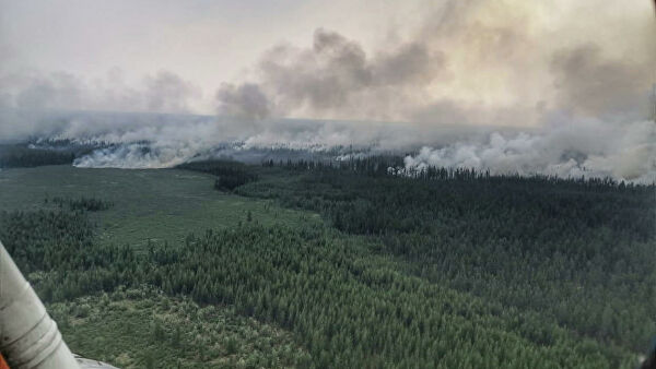 На территории Якутии действует 39 природных пожаров